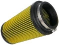 Picture of Airaid Universal Air Filter - Cone 4in Flange x 6in Base x 4-5-8in Top x 9in Height - Synthaflow