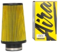 Picture of Airaid Universal Air Filter - Cone 3-1-2in Flange x 6in Base x 4-5-8in Top x 9in Height - Synthaflow
