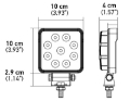 Picture of Hella ValueFit Work Light 4SQ 1-0 MV CR H+S DT