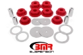 Picture of BMR 08-18 Dodge Challenger Rear Cradle Bushing Kit Polyurethane - Red