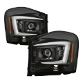 Picture of Spyder 04-06 Dodge Durango Projector Headlights - Black PRO-YD-DDU04-LB-BK