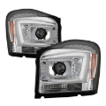 Picture of Spyder 04-06 Dodge Durango Projector Headlights - Chrome PRO-YD-DDU04-LB-C