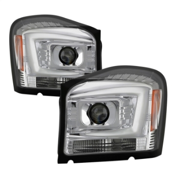 Picture of Spyder 04-06 Dodge Durango Projector Headlights - Chrome PRO-YD-DDU04-LB-C