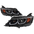 Picture of Spyder 14-19 Chevrolet Impala Proj Headlights Low Beam-High Beam H9 Inc - Black PRO-YD-CHIP14-LB-BK