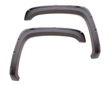 Picture of Lund 2020 Chevy Silverado 2500HD-3500HD RX-Style 4pc Textured Fender Flares - Black