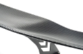 Picture of NRG Carbon Fiber Spoiler - Universal 69in- w- Diamond Weave-NRG Logo Stand Cut Out-Lrg Side Plate