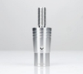 Picture of NRG 14mm Euro Aluminum Adapter w- M10x1-5 Thread Pitch - Silver