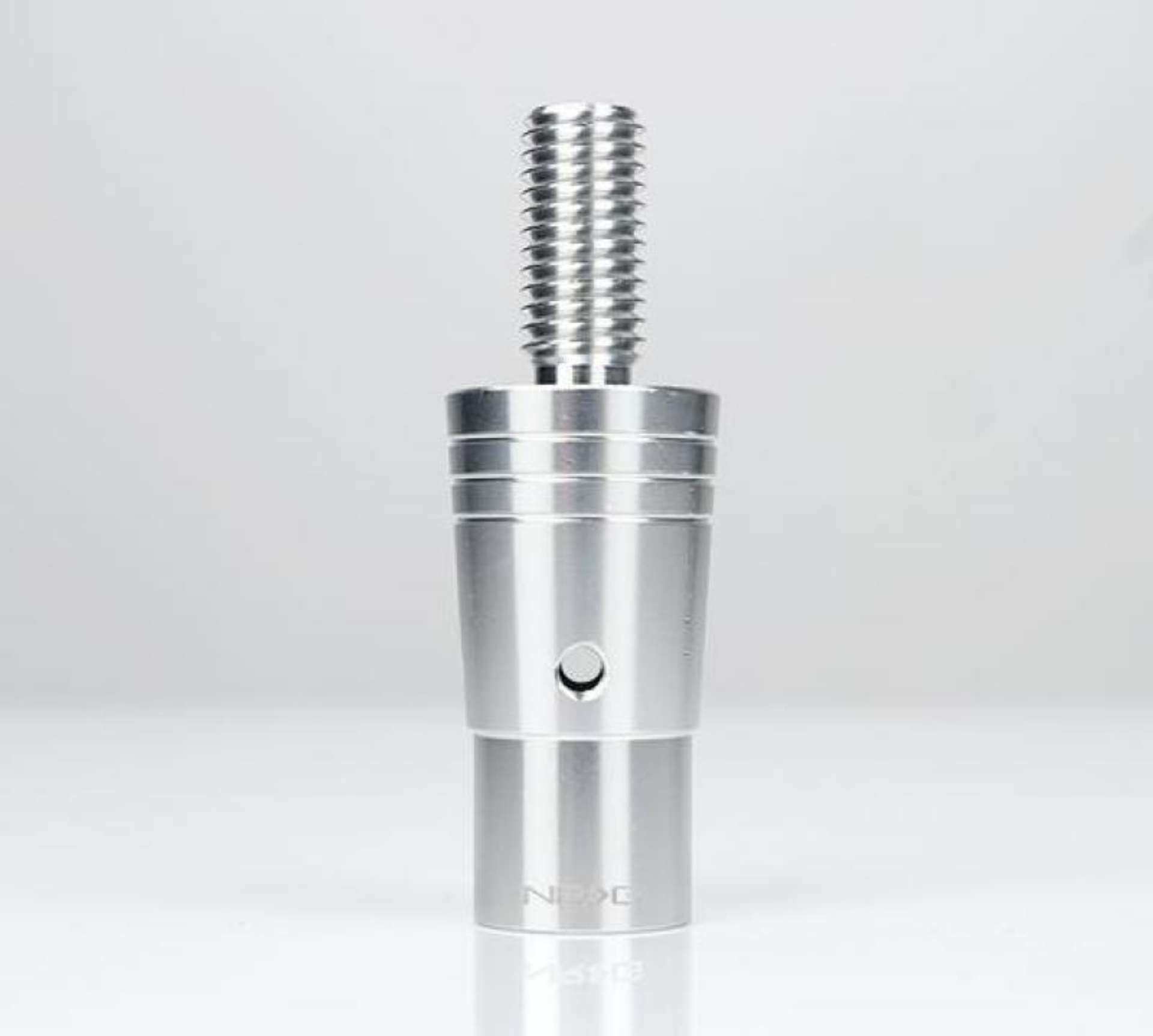 Picture of NRG 14mm Euro Aluminum Adapter w- M10x1-5 Thread Pitch - Silver