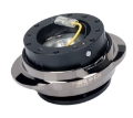 Picture of NRG Quick Release Kit - Black Body- Black Chrome Oval Ring