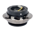 Picture of NRG Quick Release Kit - Black Body- Black Chrome Oval Ring