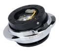 Picture of NRG Quick Release Kit - Black Body- Silver Oval Ring
