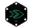 Picture of NRG Arrow Engraved Horn Delete Button- Green