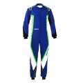 Picture of Sparco Suit Kerb Medium BLU-BLK-WHT