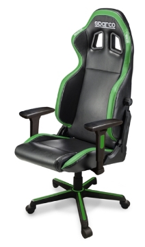 Picture of Sparco Game Chair ICON BLK-GRN