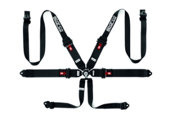 Picture of Sparco BELT 6 PNT 3in PD HANS ALUM