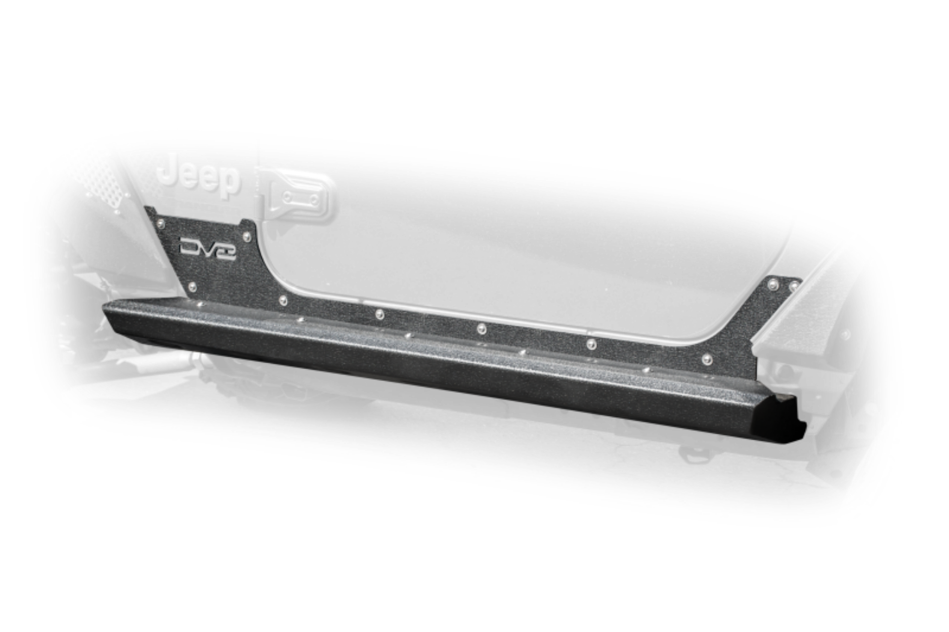 Picture of DV8 Offroad 2018+ Jeep Gladiator Frame Mounted Sliders