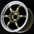 Picture of Advan RG-D2 16x8-0 +38 4-100 Machining & Champagne Gold Wheel