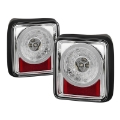Picture of Spyder 19-20 Jeep Wrangler - Full LED Tail Lights - Seq Turn Signal - Chrome ALT-YD-JW19-SEQ-C