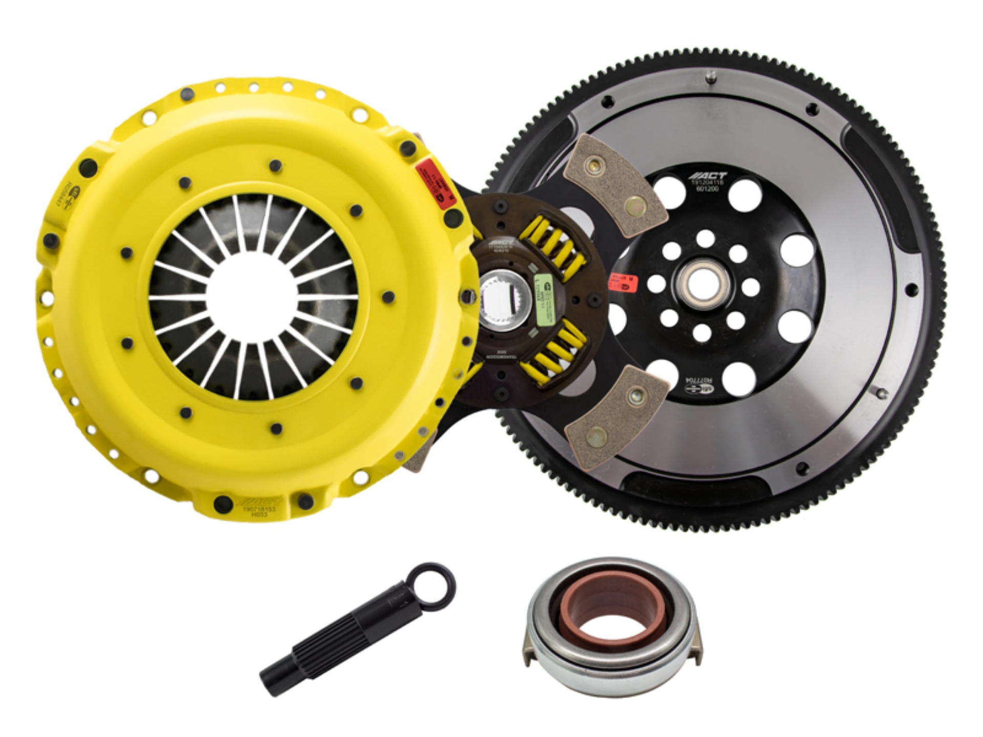 Picture of ACT 17-21 - 23-24 Honda Civic Type R - Acura Integra Type S HD-Race Sprung 4 Pad Clutch Kit
