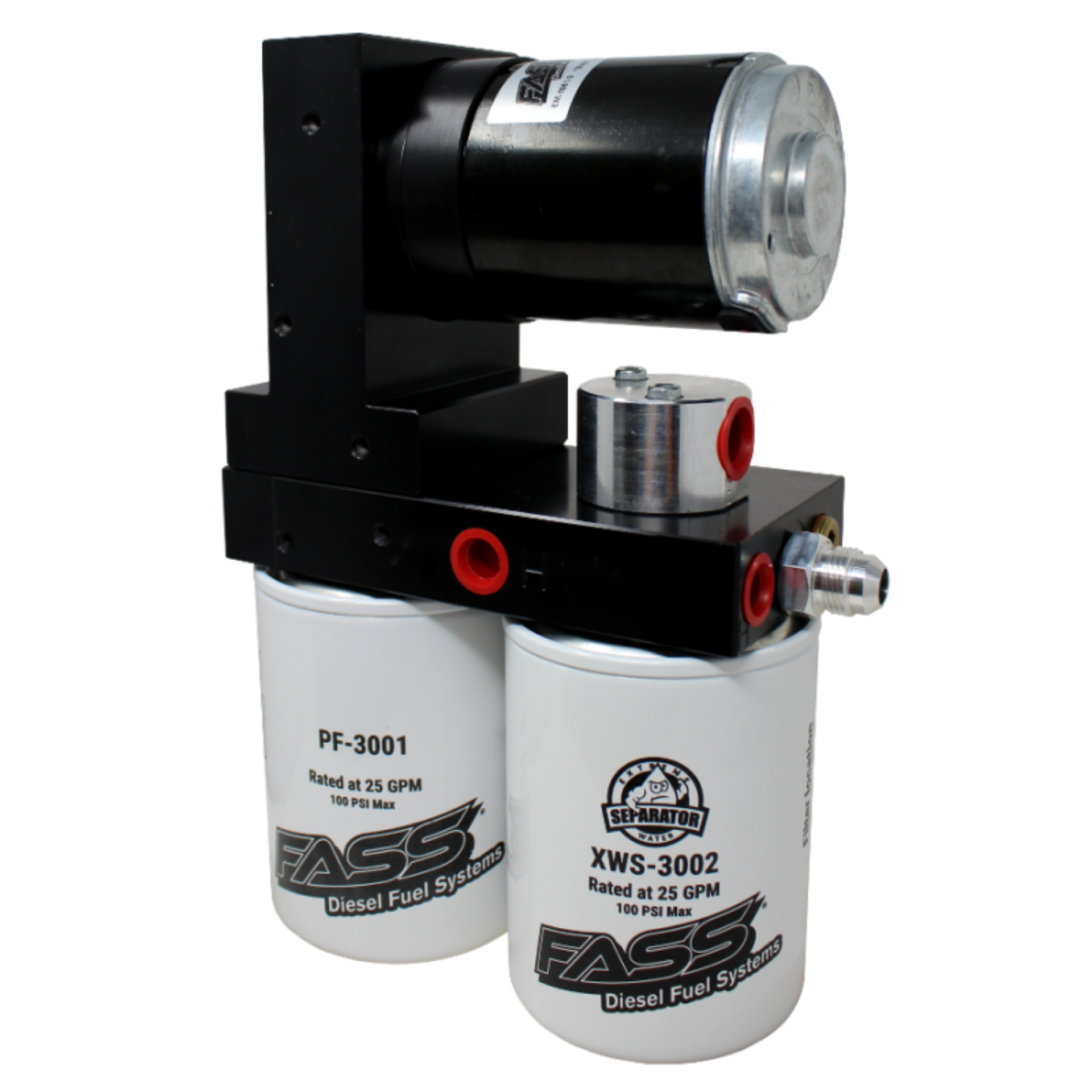 Picture of FASS 15-16 GM 2500-3500 Duramax 100gph Titanium Series Fuel Air Separation System TS C12 100G
