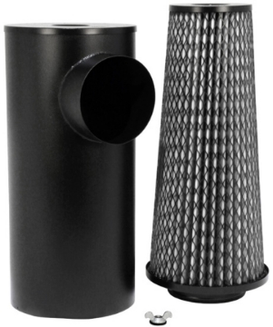 Picture of K&N Replacement Canister w- Air Filter 9-3-4in D 24in H Reverse Flow - HDT