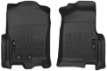 Picture of Husky Liners 11-17 Ford Expedition X-Act Contour Front Black Floor Liners