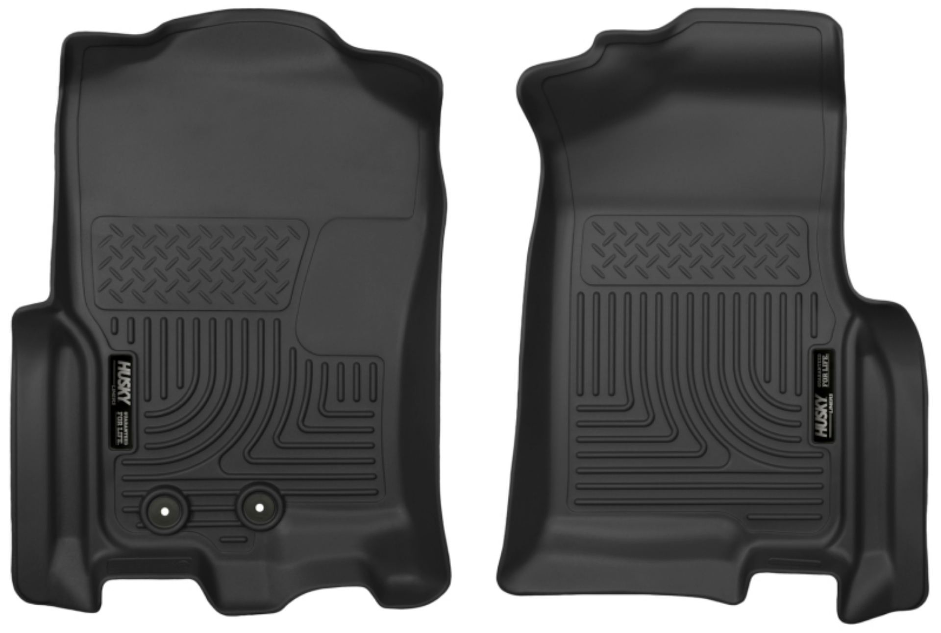 Picture of Husky Liners 11-17 Ford Expedition X-Act Contour Front Black Floor Liners