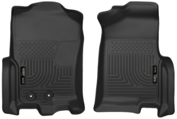 Picture of Husky Liners 11-17 Ford Expedition X-Act Contour Front Black Floor Liners