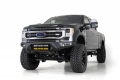 Picture of Addictive Desert Designs 17-20 Ford Super Duty Bomber Front Bumper w- Mounts For 20in Light Bars