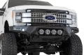 Picture of Addictive Desert Designs 17-20 Ford Super Duty Bomber Front Bumper w- Mounts For 4 Rigid 360 6in