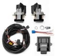 Picture of Wilwood Electronic Parking Brake Rear Retrofit Brake Kit - Black Powder Coat Caliper