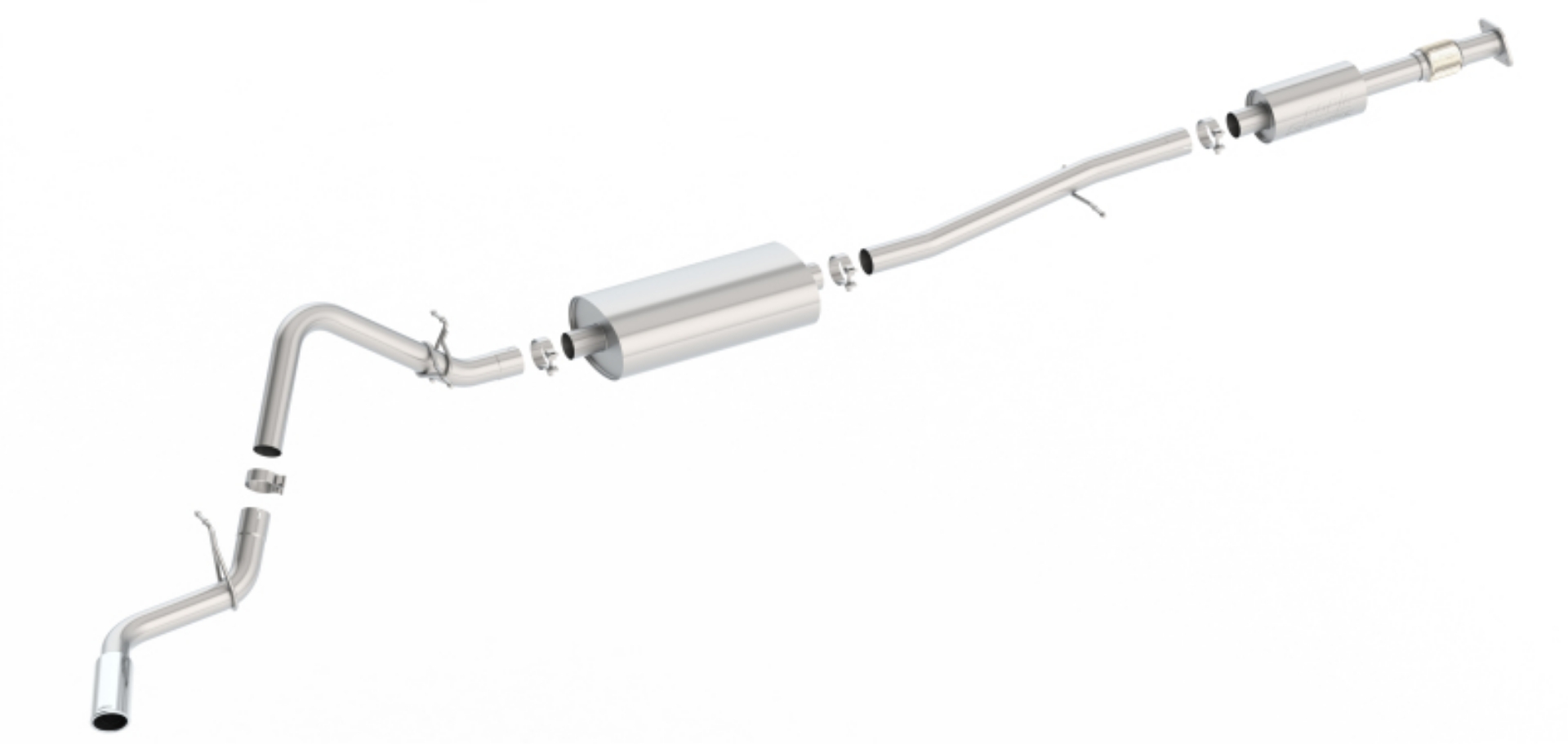 Picture of Borla S-Type Cat-Back 19-20 Chevrolet Silverado Side Exit Exhaust
