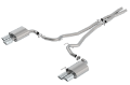 Picture of Borla S-Type Cat Back 18-20 Ford Mustang GT Convertible 2-5in pipe 4in tip
