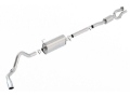 Picture of Borla S-Type Cat-Back 17-19 Ford F-250-350 Super Duty Side Exit Exhaust - 5in tip Gas Only