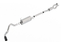 Picture of Borla S-Type Cat-Back 17-19 Ford F-250-350 Super Duty Side Exit Exhaust - Black Chrome Tip