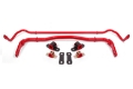 Picture of BMR 08-19 Dodge Challenger Front-Rear Hollow 38mm-25mm Sway Bar Kit w- Bushings - Red