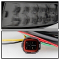 Picture of Spyder 08-14 Subara Impreza WRX Hatchback LED Tail Lights Seq Signal Blk Smoke ALT-YD-SI085D-SEQ-BSM