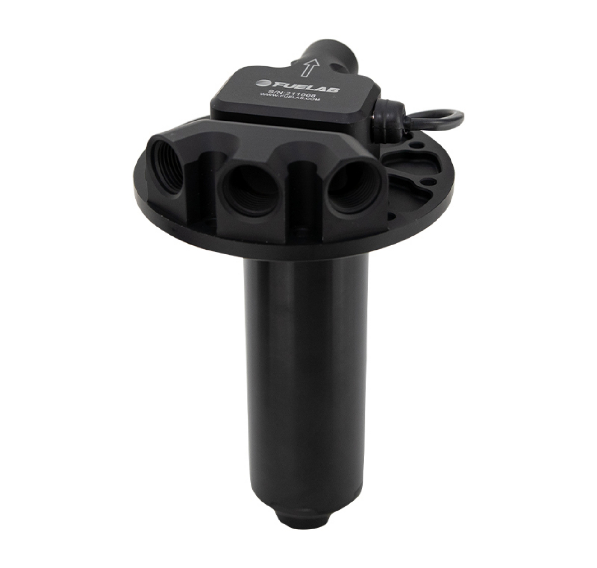 Picture of Fuelab High Efficiency EFI 625 HP SAE Plate Mount Brushless Screw Pump - 250 LHP
