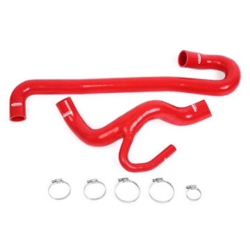 Picture of Mishimoto 12+ Jeep Grand Cherokee SRT8 6-4L V8 Red Silicone Radiator Hose Kit