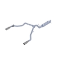 Picture of MBRP 19-20 Ford Ranger 2-3L 3 in Dual Split Rear Exit  4 in Tips AL Cat Back