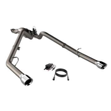 Picture of 2019-2024 Ram 1500 QTP Screamer Split Rear Exit Cat Back