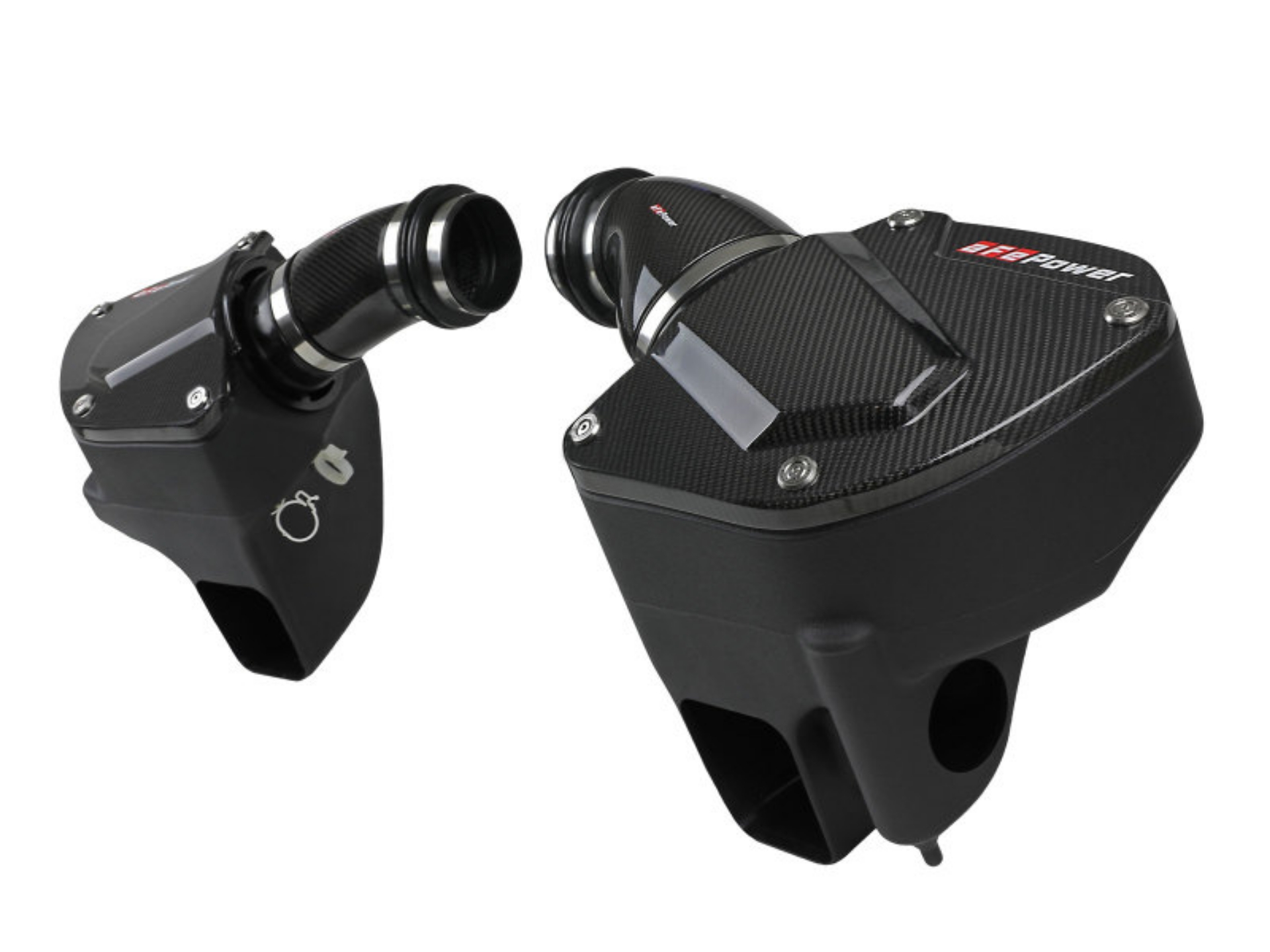 Picture of aFe Momentum Black Series Carbon Fiber Pro 5R Air Intake System BMW M5 F90 18-19