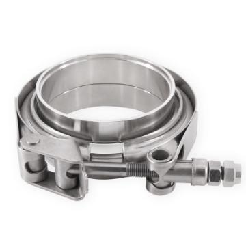 Picture of Mishimoto Stainless Steel V-Band Clamp 3-5in- 88-9mm