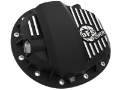Picture of aFe Pro Series GMCH 9-5 Rear Diff Cover Black w-Mach Fins & Gear Oil 19-20 GM Silverado-Sierra 1500