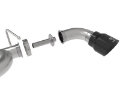 Picture of aFe Takeda Exhaust Axle-Back 19-20 Hyundai Veloster N 304SS Black Dual Tips Exhaust