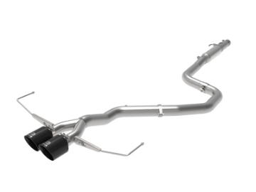 Picture of aFe Takeda Exhaust Cat-Back 19-20 Hyundai Veloster 304SS Black Dual Tips Exhaust
