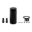 Picture of Mishimoto 2-Port Universal XL Baffled Catch Can - Black