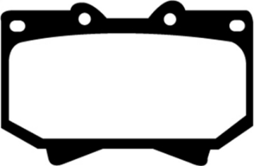 Picture of EBC 98-07 Lexus LX470 4-7 Bluestuff Front Brake Pads