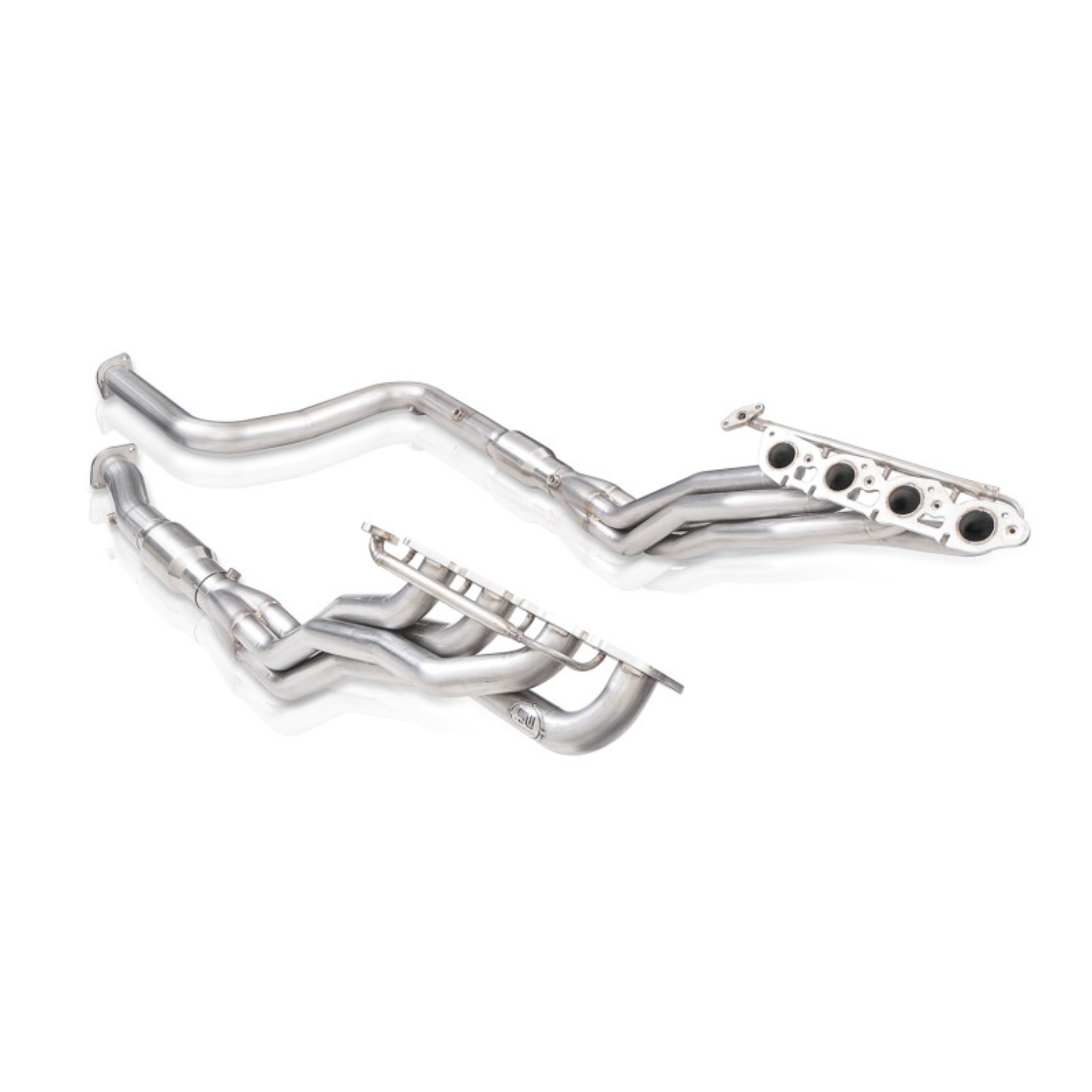 Picture of Stainless Works 2014+ Toyota Tundra 5-7L Headers 1-7-8in Primaries w-High-Flow Cats