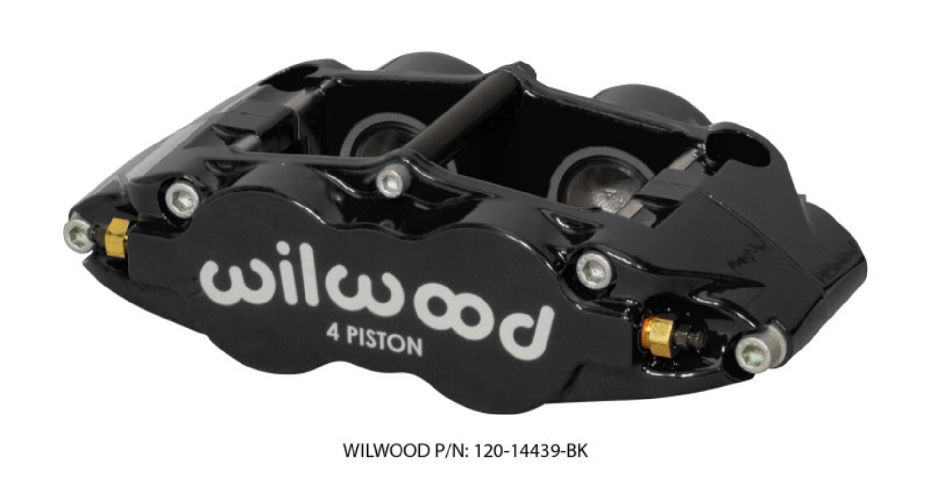Picture of Wilwood Caliper Forged Narrow Superlite FNSL4R-DS Dust Seal 1-25-1-25 1-10in Rotor Width - Black
